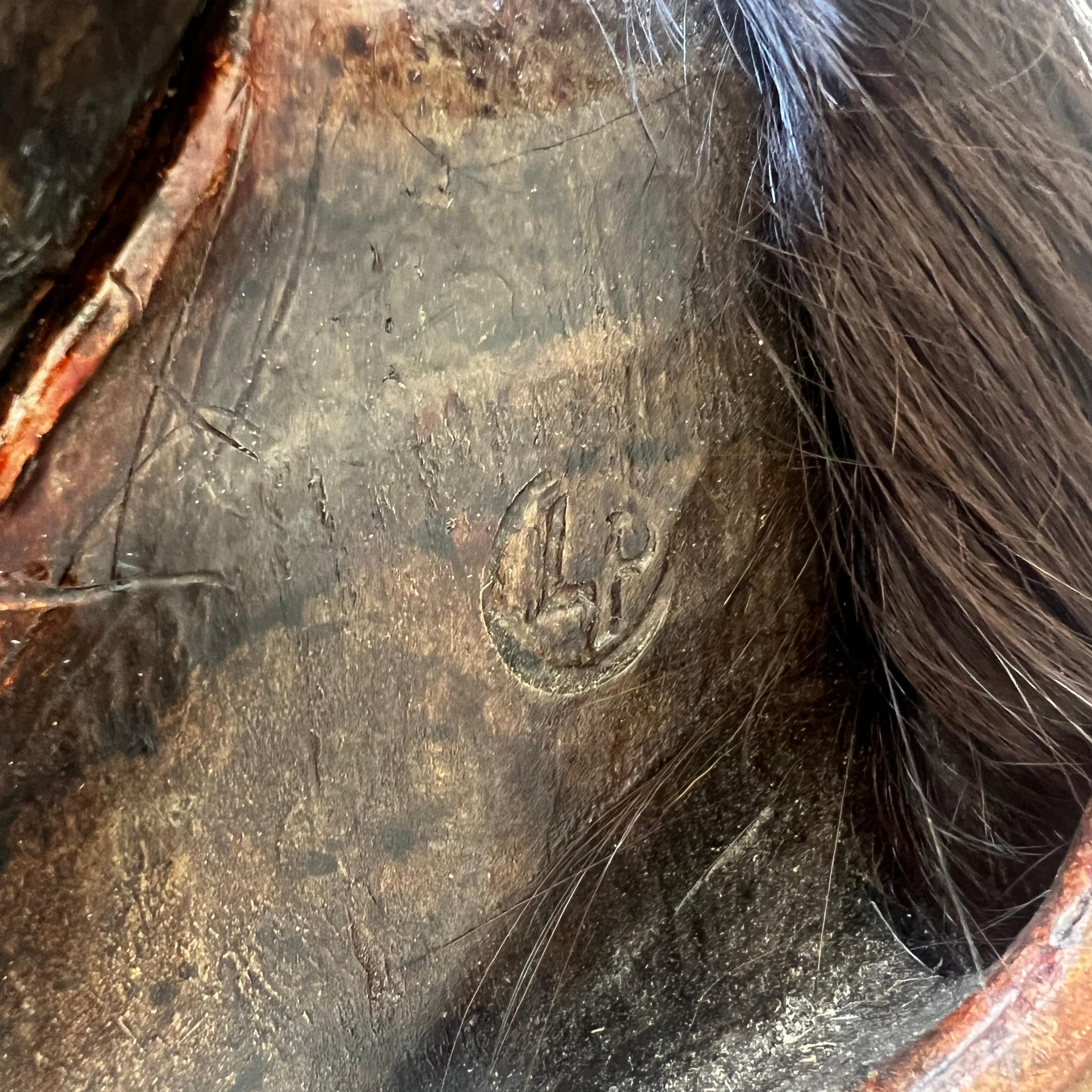 Maschera (UNICA) da Krampus in Legno Intagliato e Pelo Caprino - di Luca Pojer 1