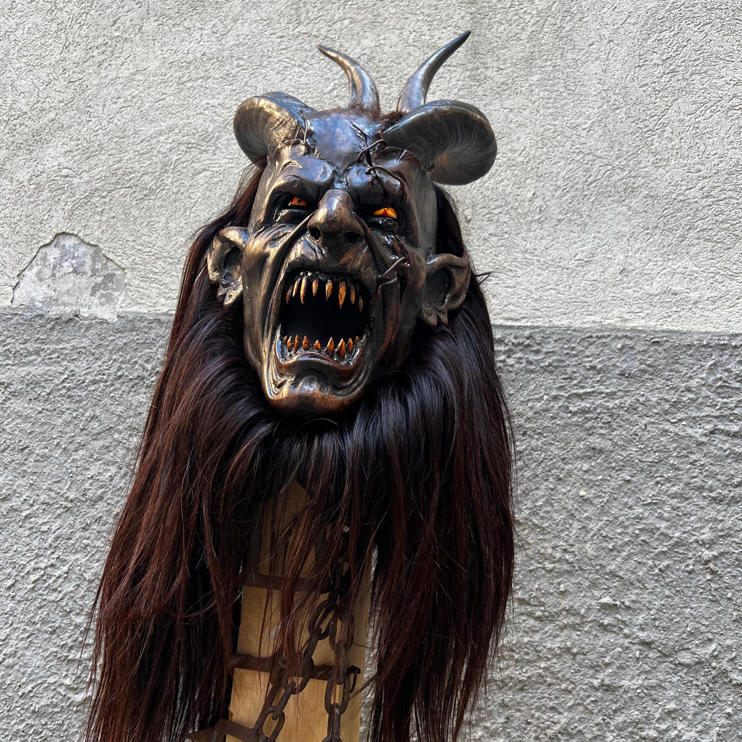 maschera legno