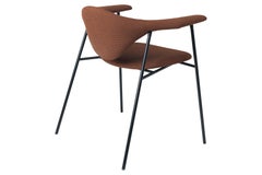 Masculo Dining Chair, Fully Upholstered, 4 Leg