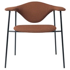 Masculo Dining Chair, Fully Upholstered, 4 Leg