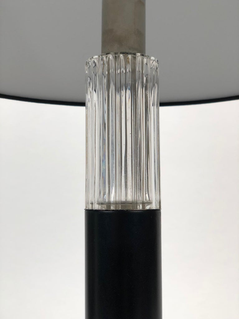 Masculine Black Table Lamp from J. T. Kalmar For Sale at 1stDibs