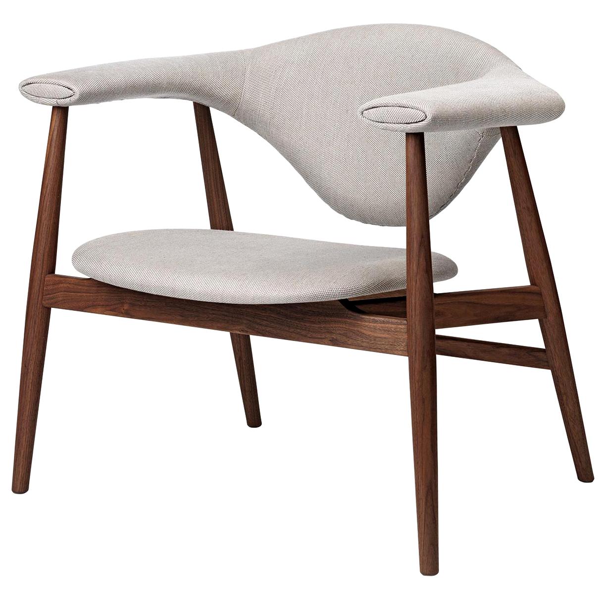 Masculo Lounge Chair, Wood Base