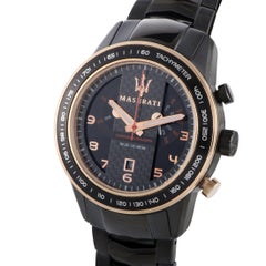 Maserati Corsa Black Stainless Steel Watch R8873610002