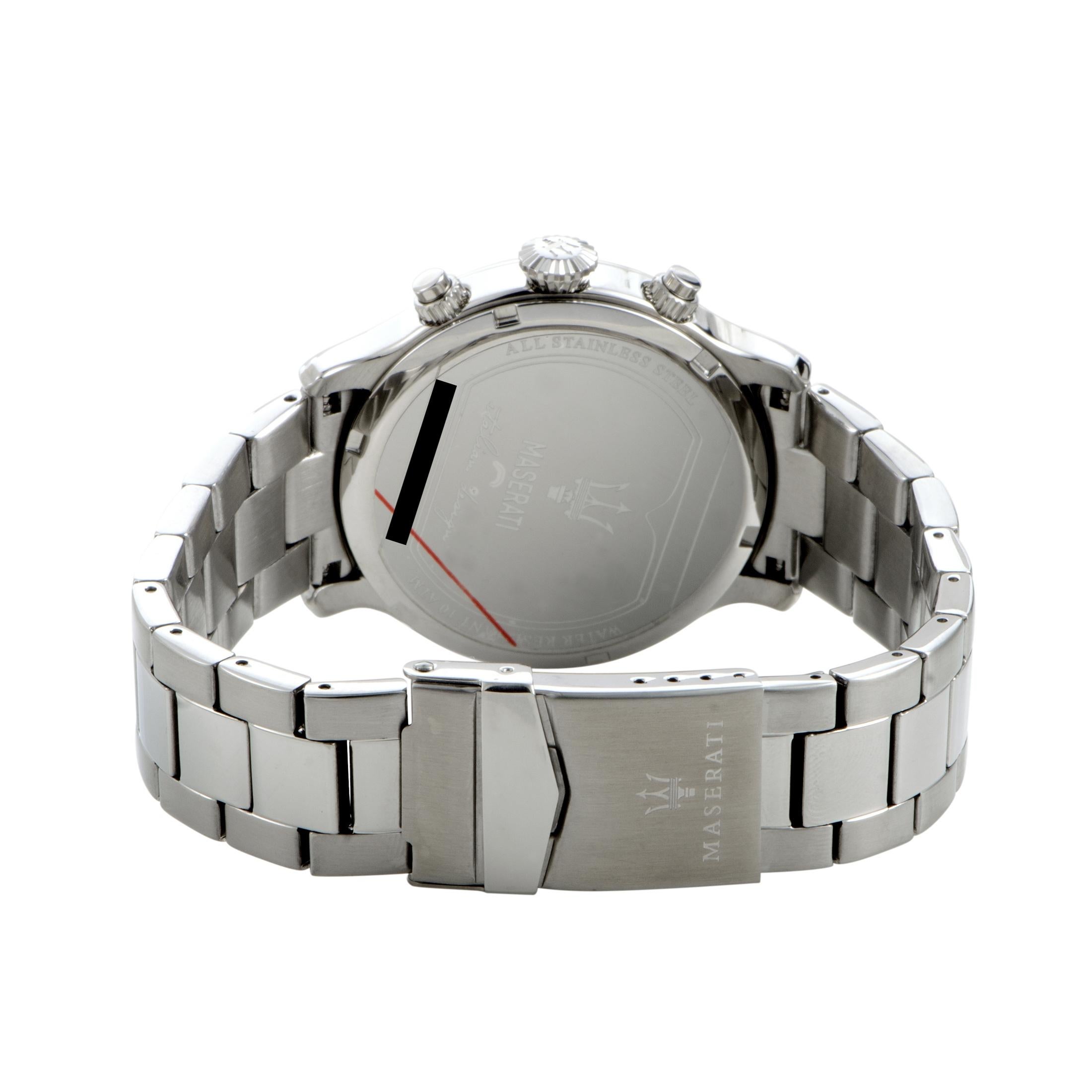 Men's Maserati Epoca Chronograph Silver Dial Watch R8873618002