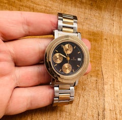 Maserati Neptune Chronograph Automatic Gold Plated Stainless-steel Black Dial B