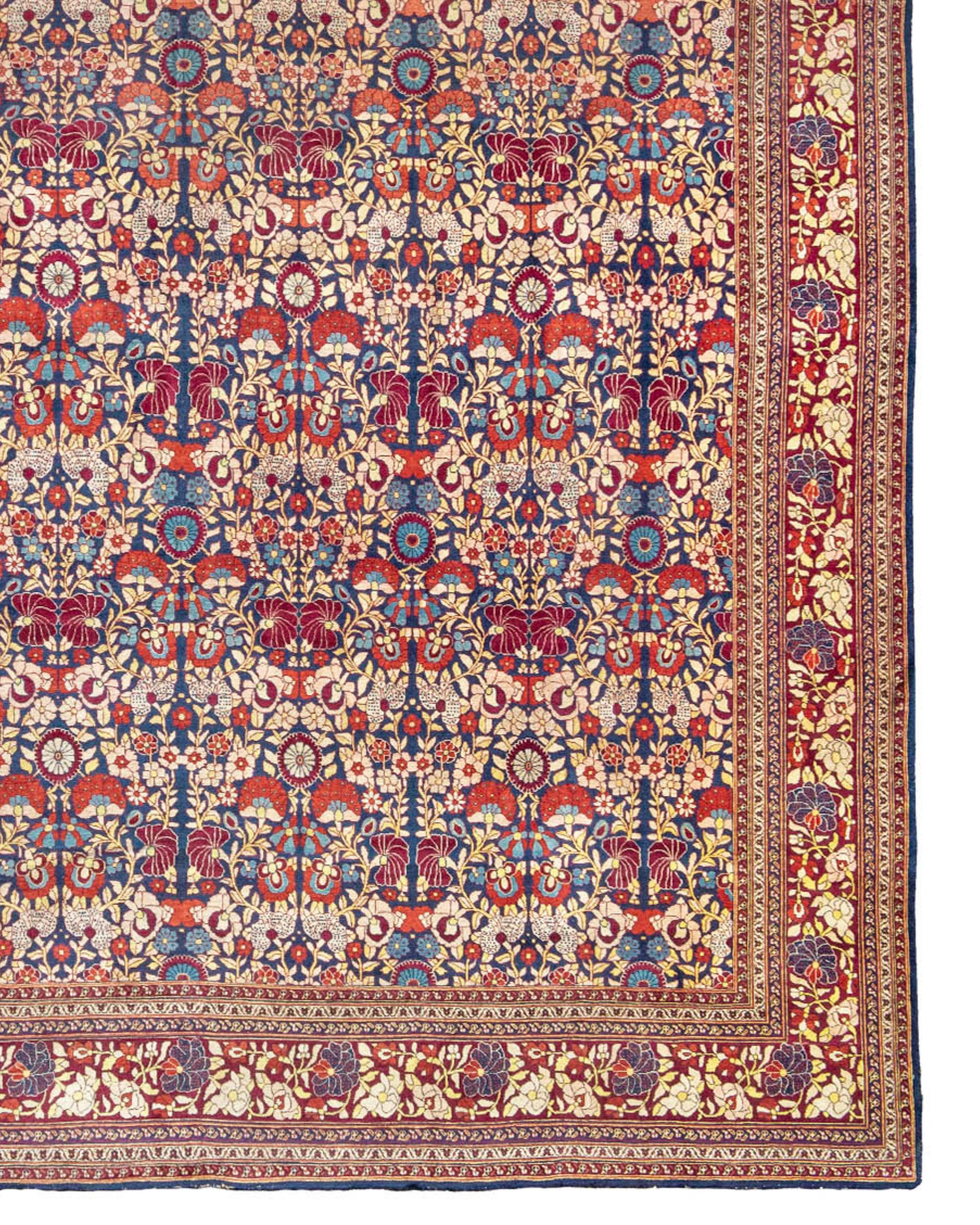 Antiker großer überdimensionaler persischer Mashad-Teppich, ca. 1900

Zusätzliche Informationen:
Abmessungen: 12'10