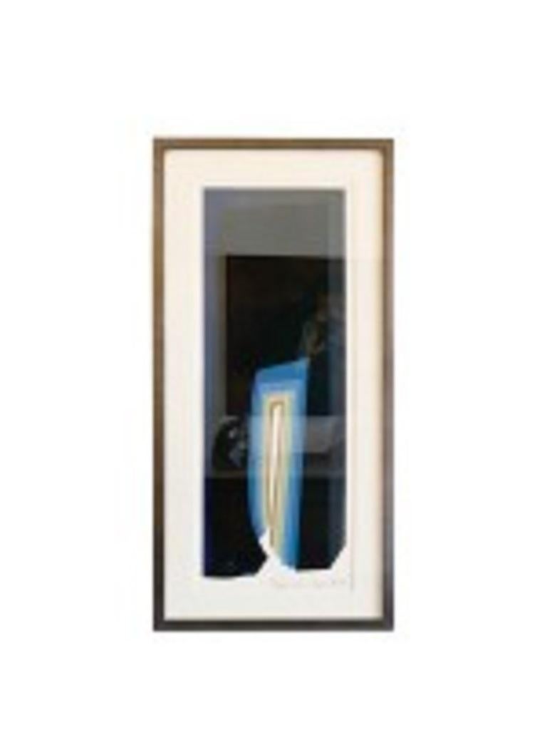 Anglo-japonais Serigraphie expressionniste abstraite japonaise Mashiko, intitulée #70 en vente