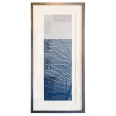 Mashiko Japanese Abstract Expressionist Serigraph, Titled #91