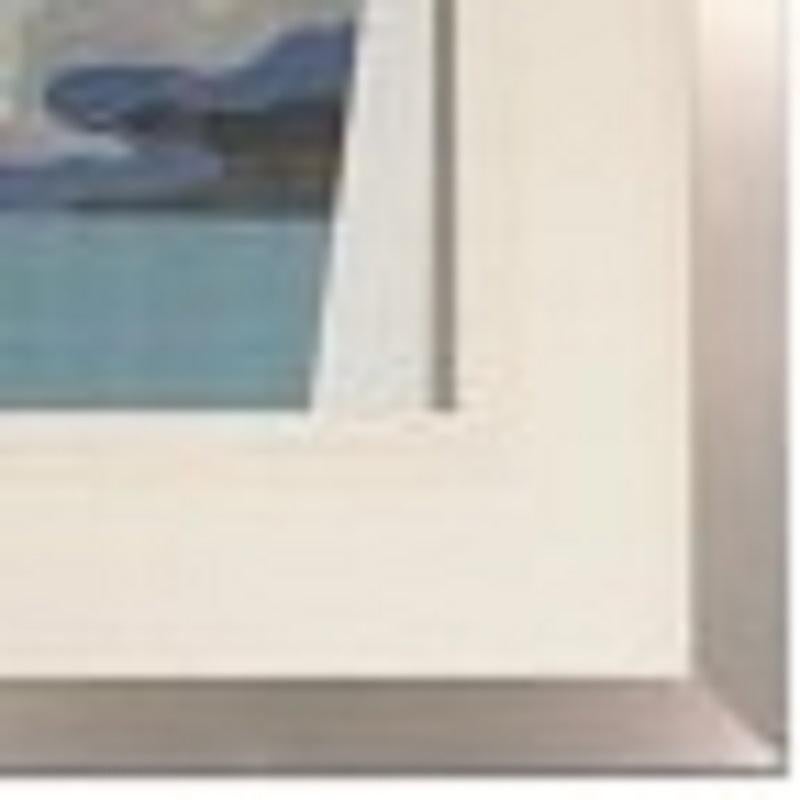 Japanese Abstract Expressionist Serigraph, Signed & Numbered, (MASHIKO)