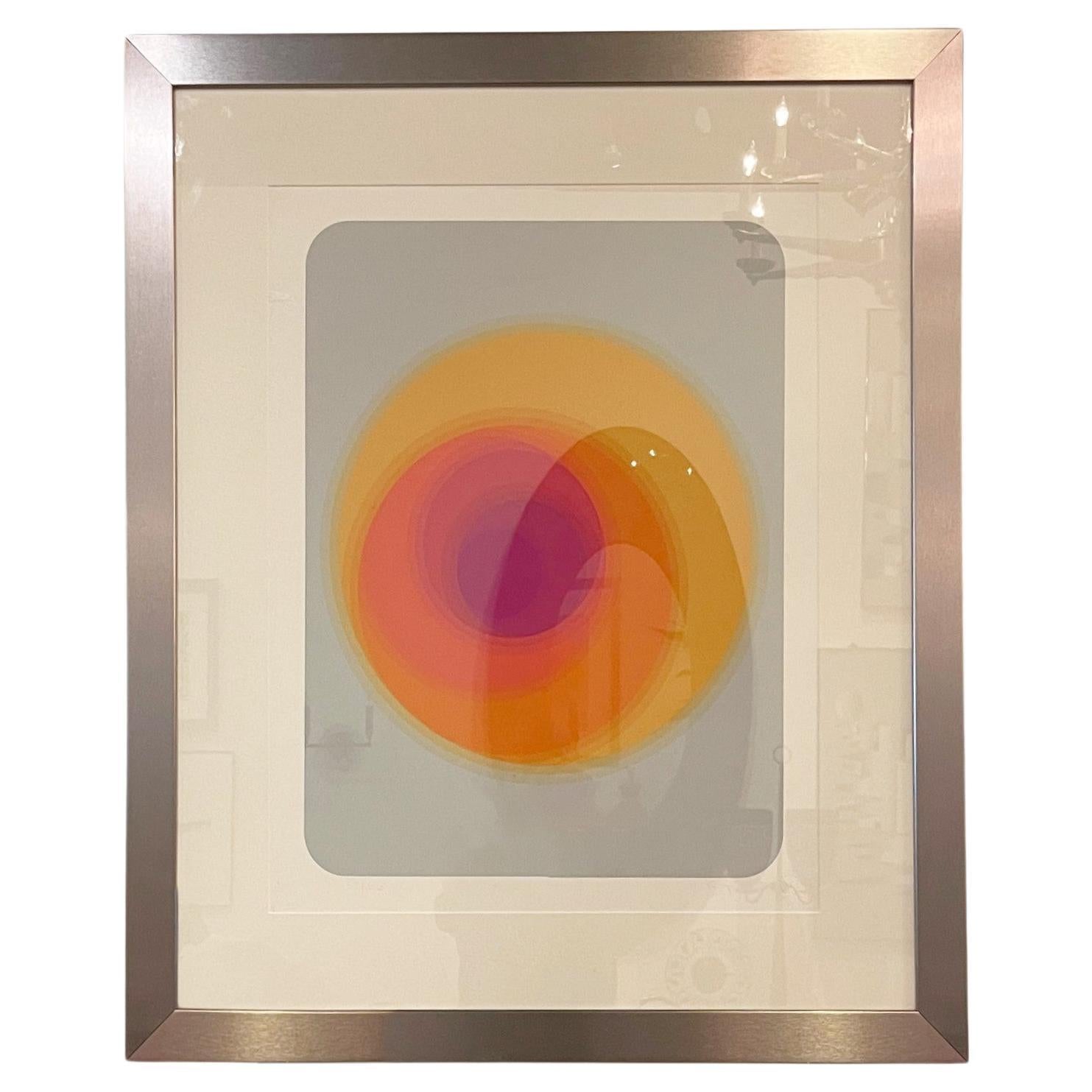 Mashiko Japanische Serigrafie des abstrakten Expressionismus, ohne Titel