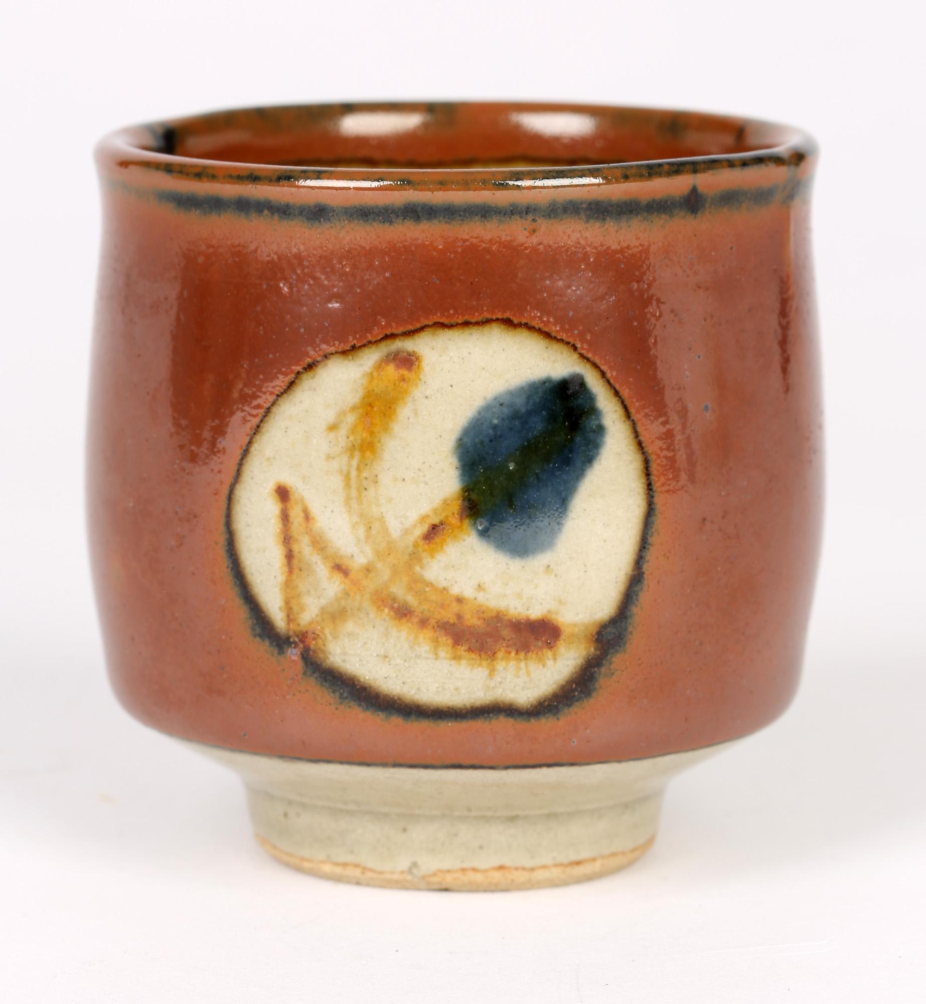 20th Century Mashiko Yaki Japanese Mid-Century Studio Pottery Yunomi