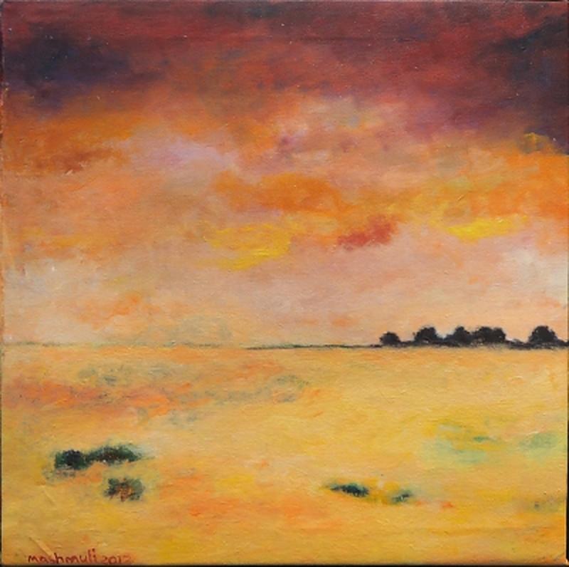 MASHMULI MASHMULI Landscape Painting – Paysage VI, 2012