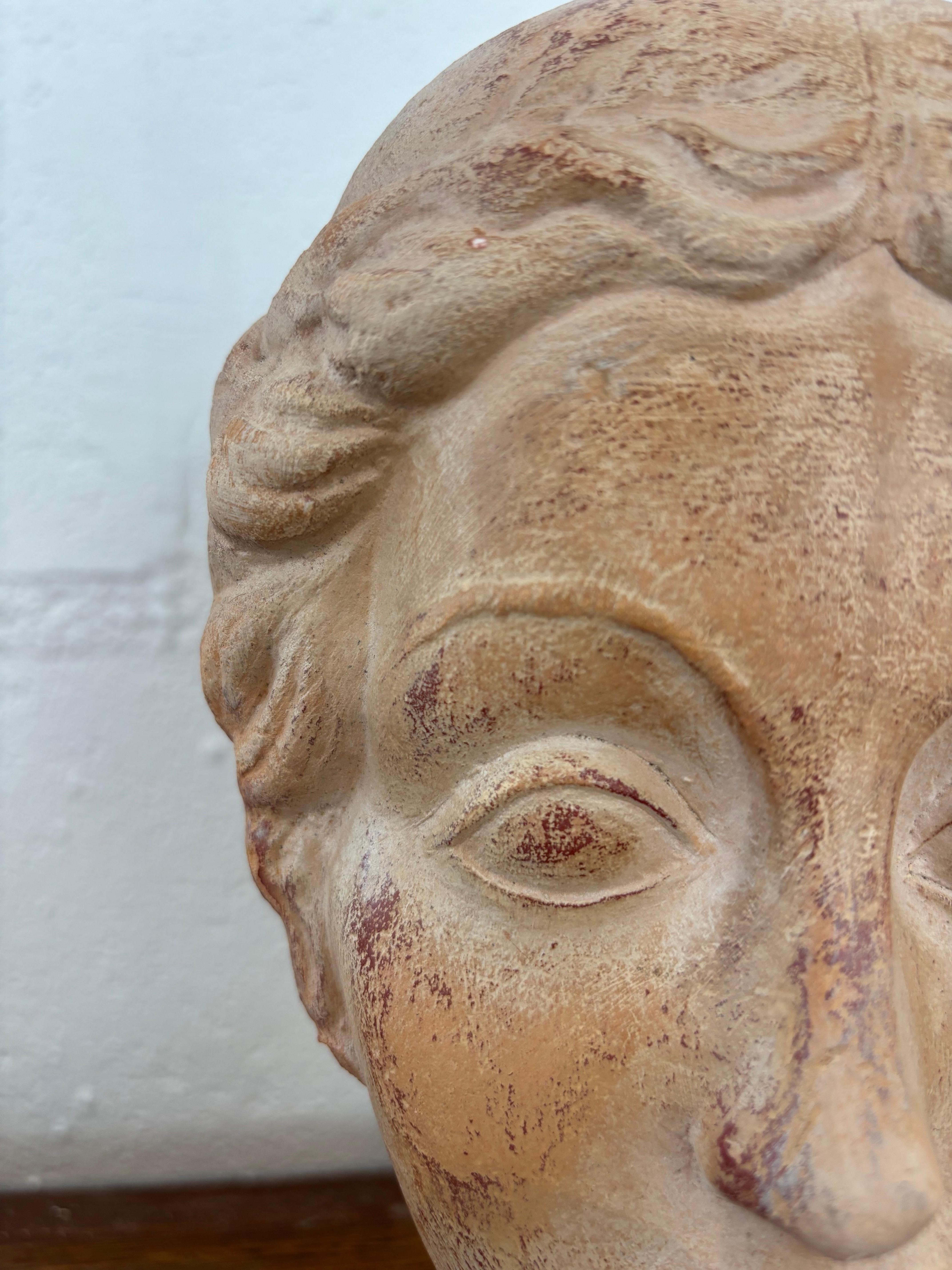 Mask face attributed to Vadim Androusov en vente 6