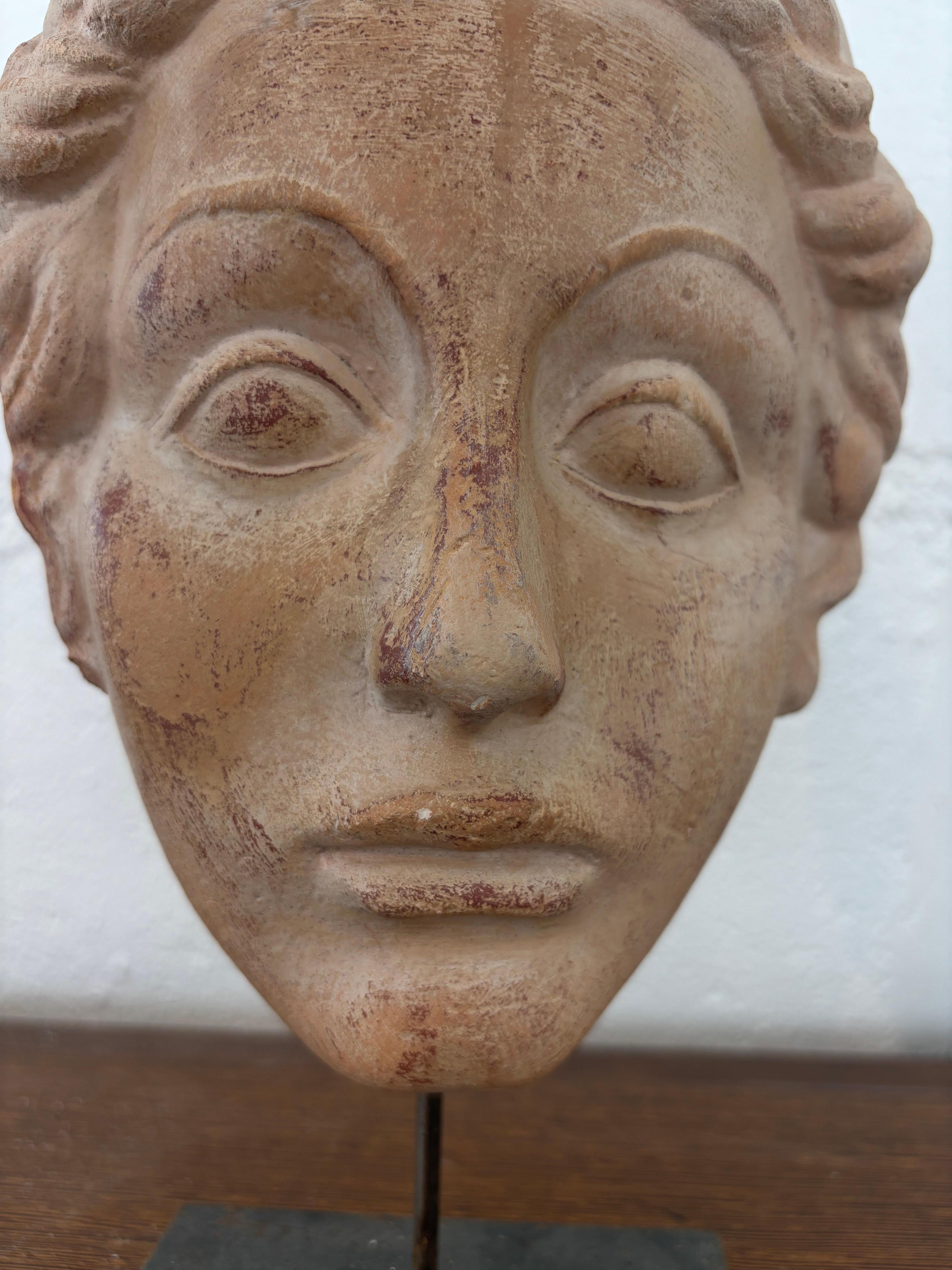 Mask face attributed to Vadim Androusov en vente 1