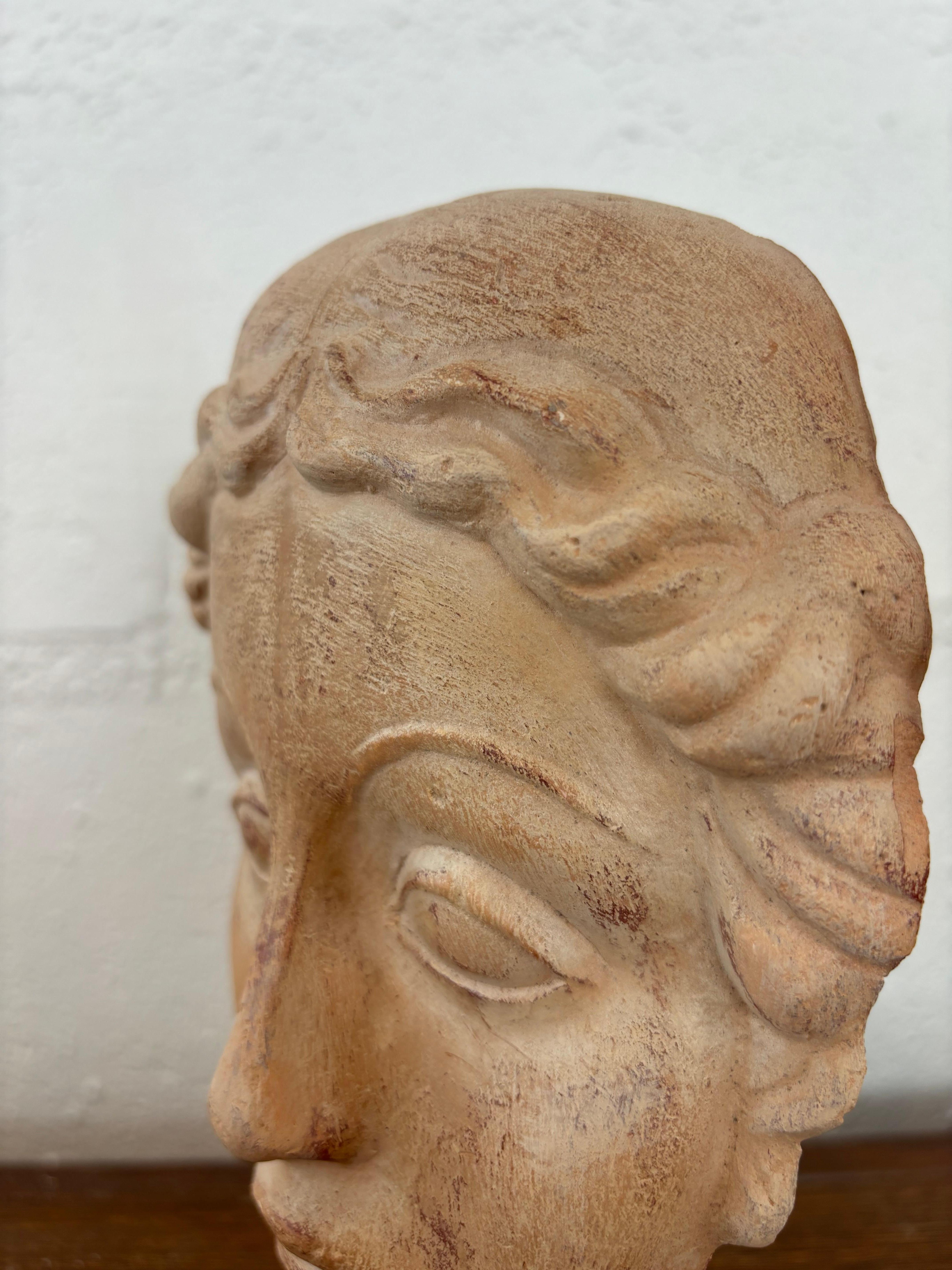 Mask face attributed to Vadim Androusov en vente 2