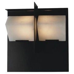 Model SMA 119B Mask Wall Lamp by Pierre Chareau for MCDE