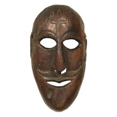 Mask with Shiva Trident, Karnataka, India, Mid-20th Century