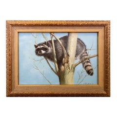 " Bandit mâché " - Peinture à l'huile originale de Peter Darro