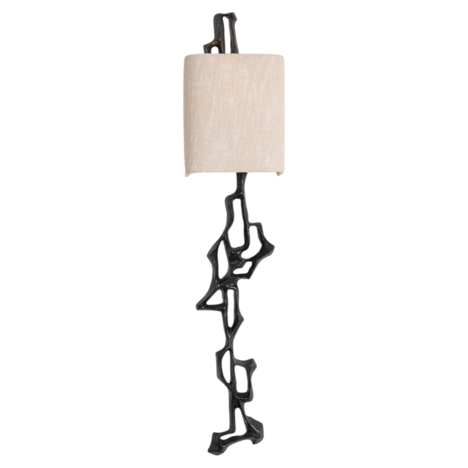 Maski Wall Sconce B in Brass, Viya by Vikram Goyal For Sale