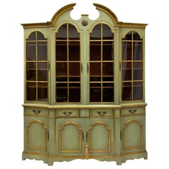 Cabinet peint de style Chippendale de Maslow Freen de New York