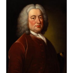 Mason Chamberlain RA (Studio), Portrait Of A Sea Captain, Oil Painting