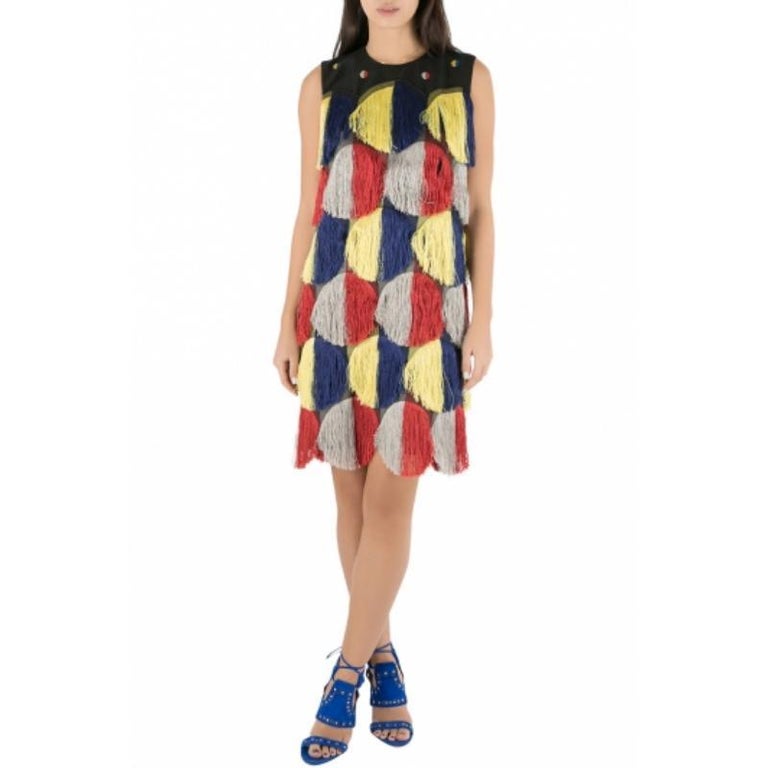 Mason Cobalt Blue Contrast Panel Detail Strapless Pencil Dress XS at 1stDibs