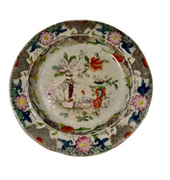 Mason Ironstone Chinoiserie Plates - Set of Five