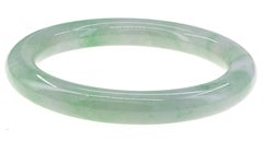 Mason Kay Certified Natural Green Jadeite Jade Bangle