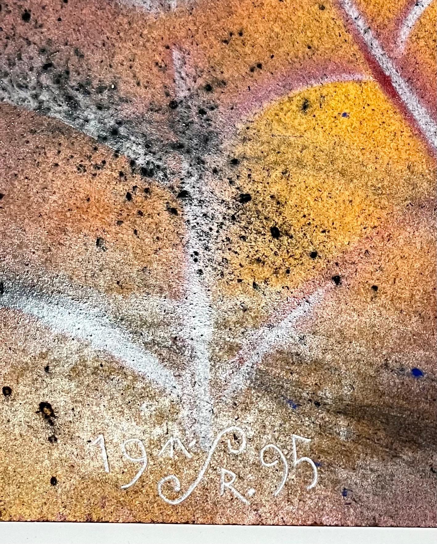 Contemporary Surrealist Spray Paint Painting Mixed Media, The Trap, Mason Rader For Sale 3