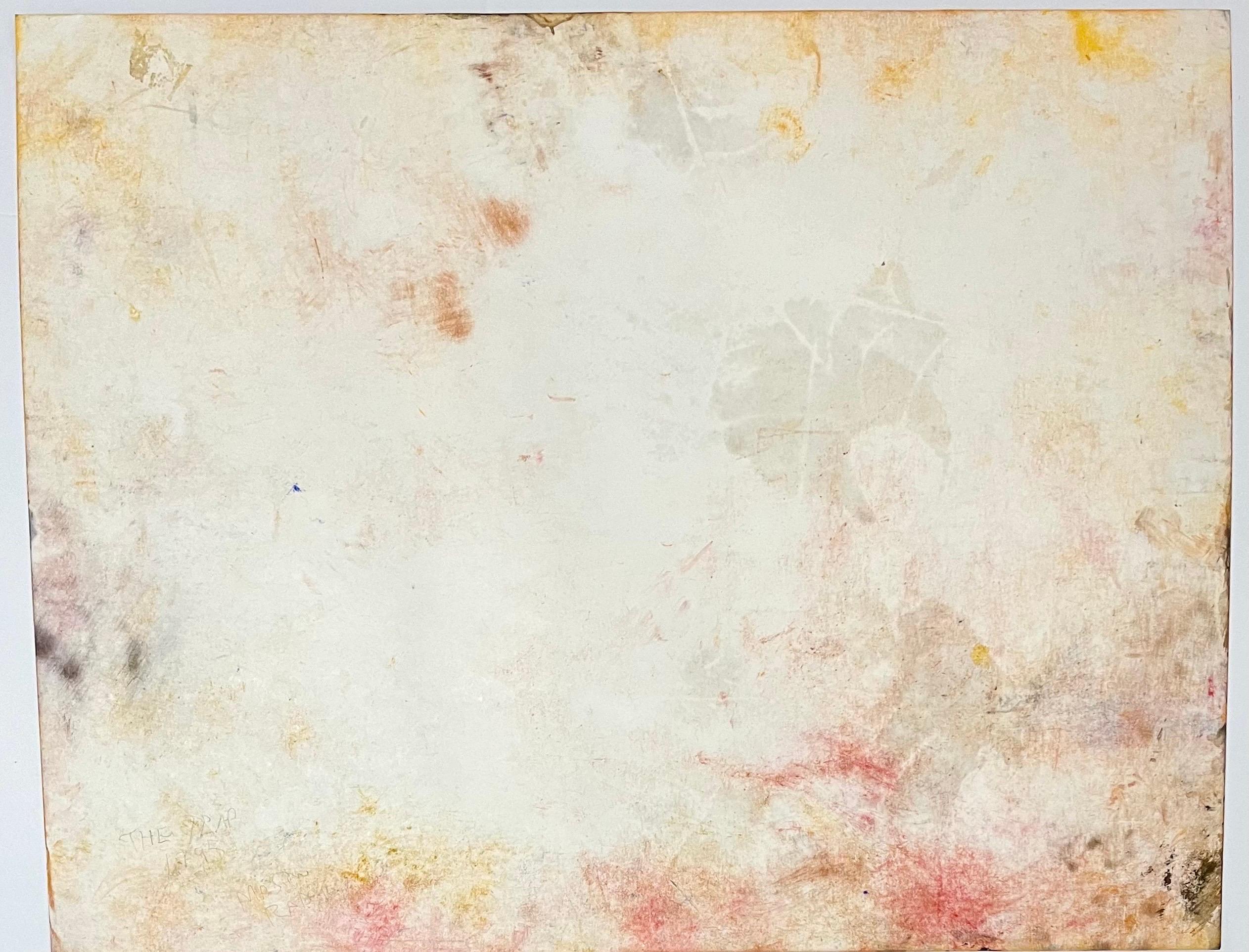 Contemporary Surrealist Spray Paint Painting Mixed Media, The Trap, Mason Rader For Sale 4