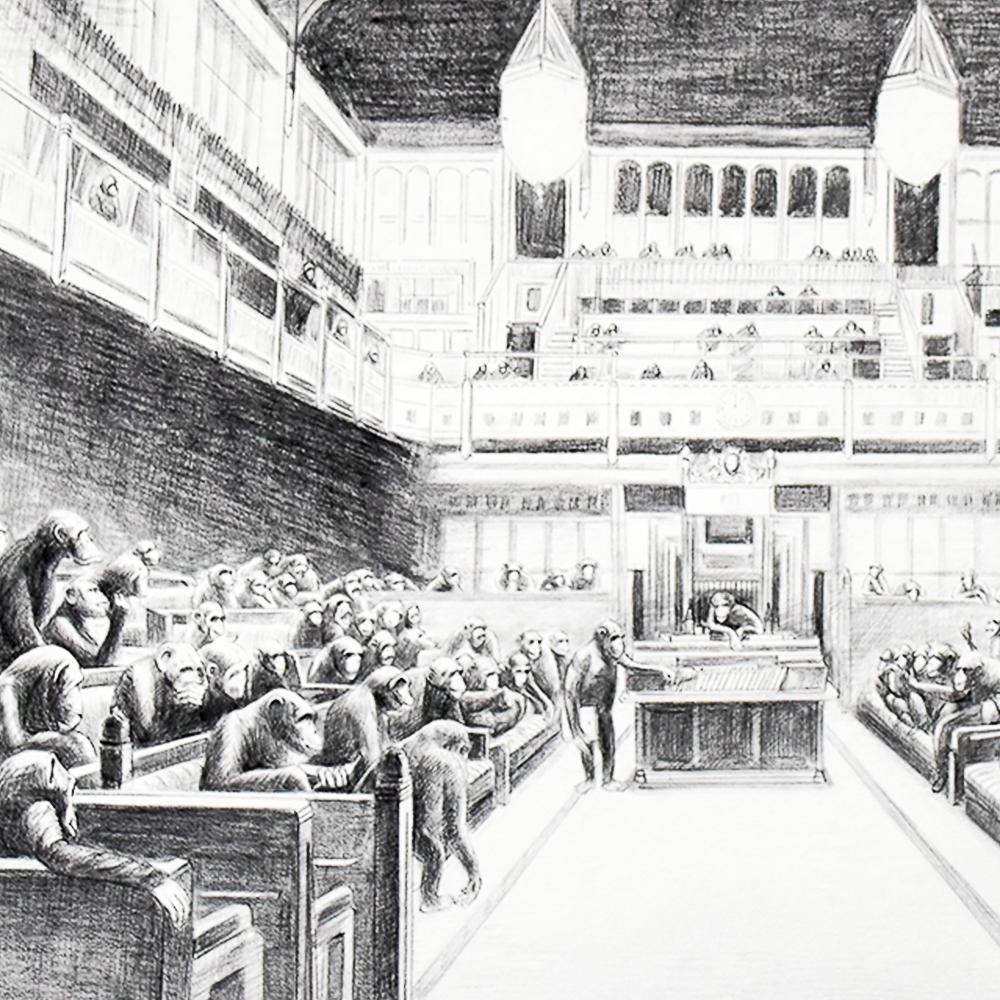 Parlamento III (3) - Print Contemporaneo di Mason Storm 