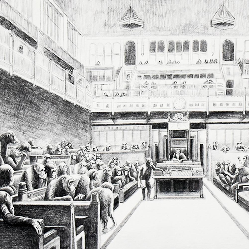 Parlamento IV (4) - Print Contemporaneo di Mason Storm 