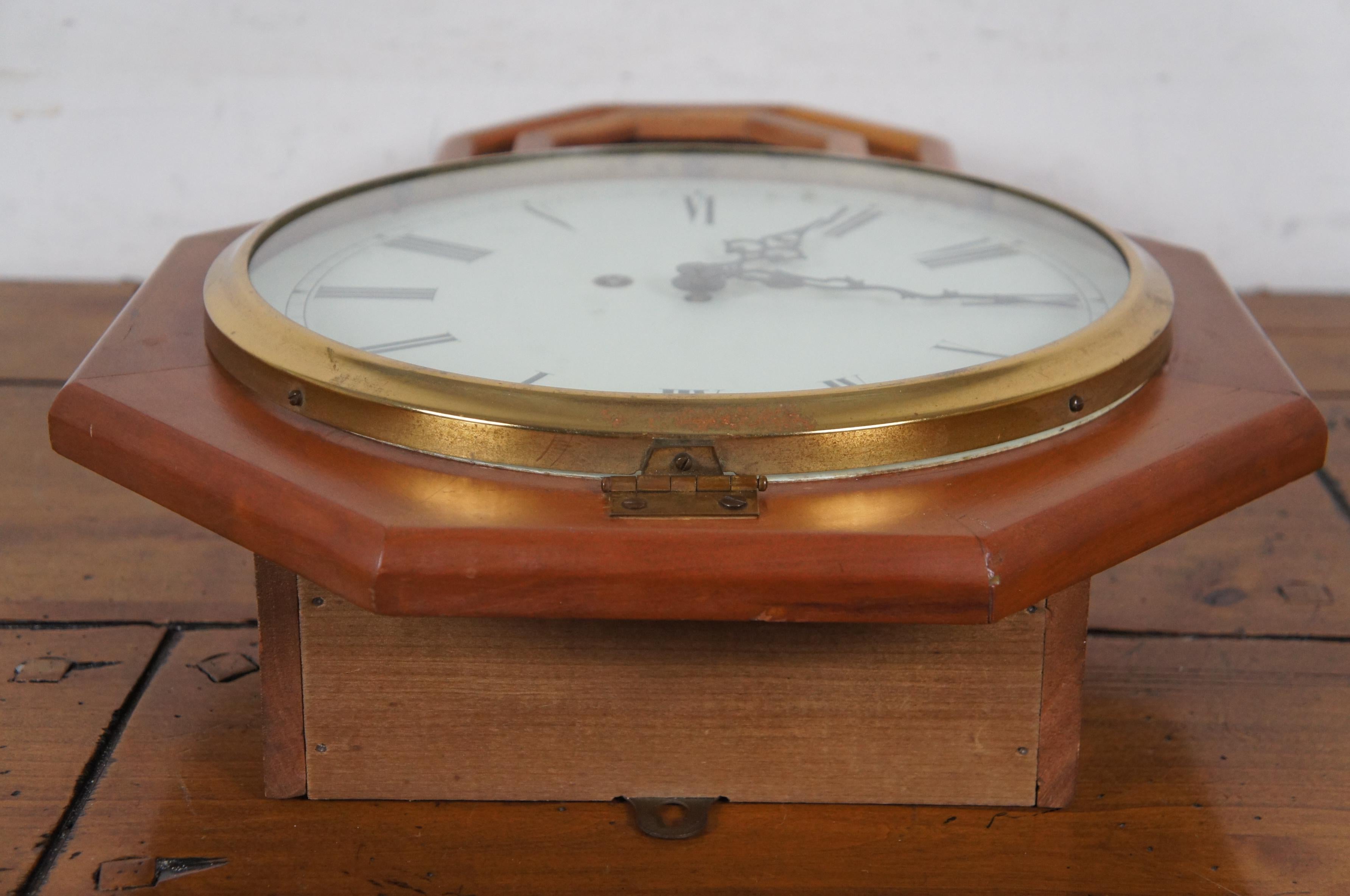 Reloj de pared regulador de 8 días Mason & Sullivan West German School House 21 en venta 7