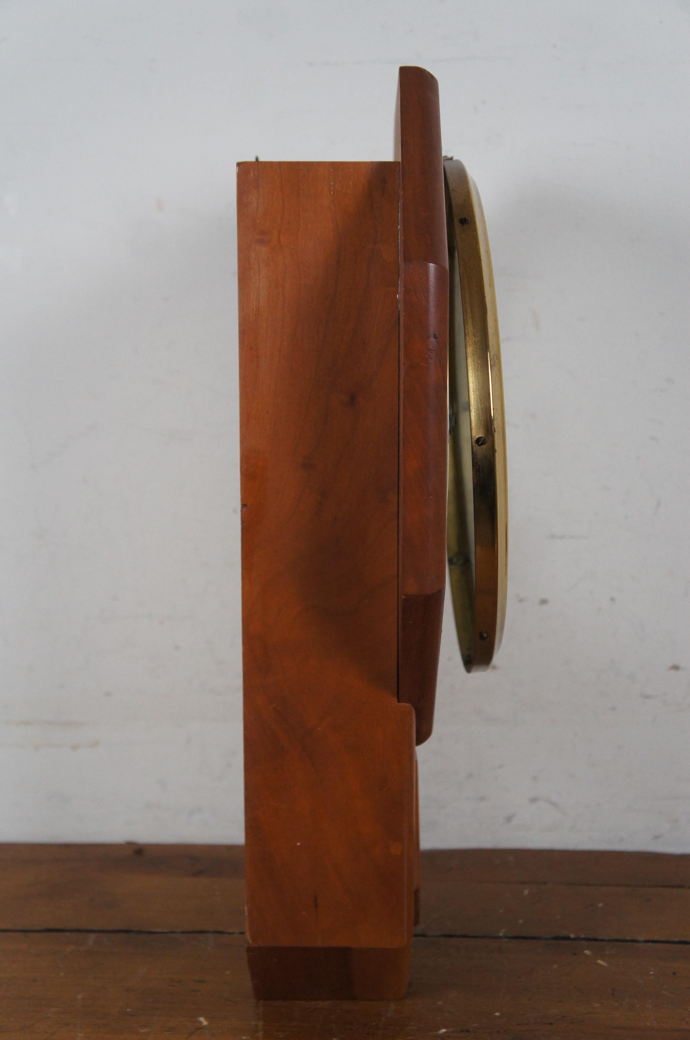 Reloj de pared regulador de 8 días Mason & Sullivan West German School House 21 siglo XX en venta