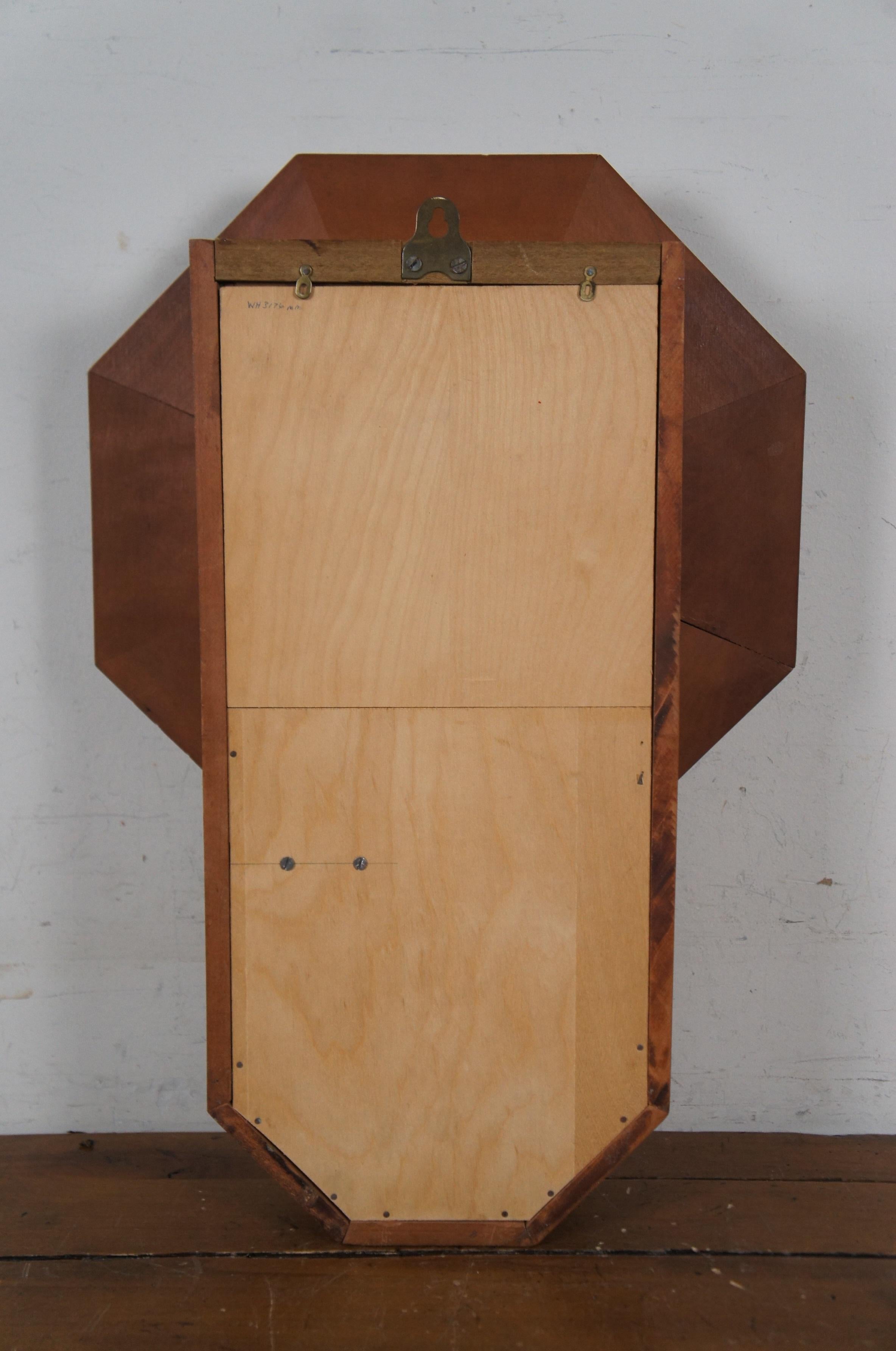 Reloj de pared regulador de 8 días Mason & Sullivan West German School House 21 Vidrio en venta