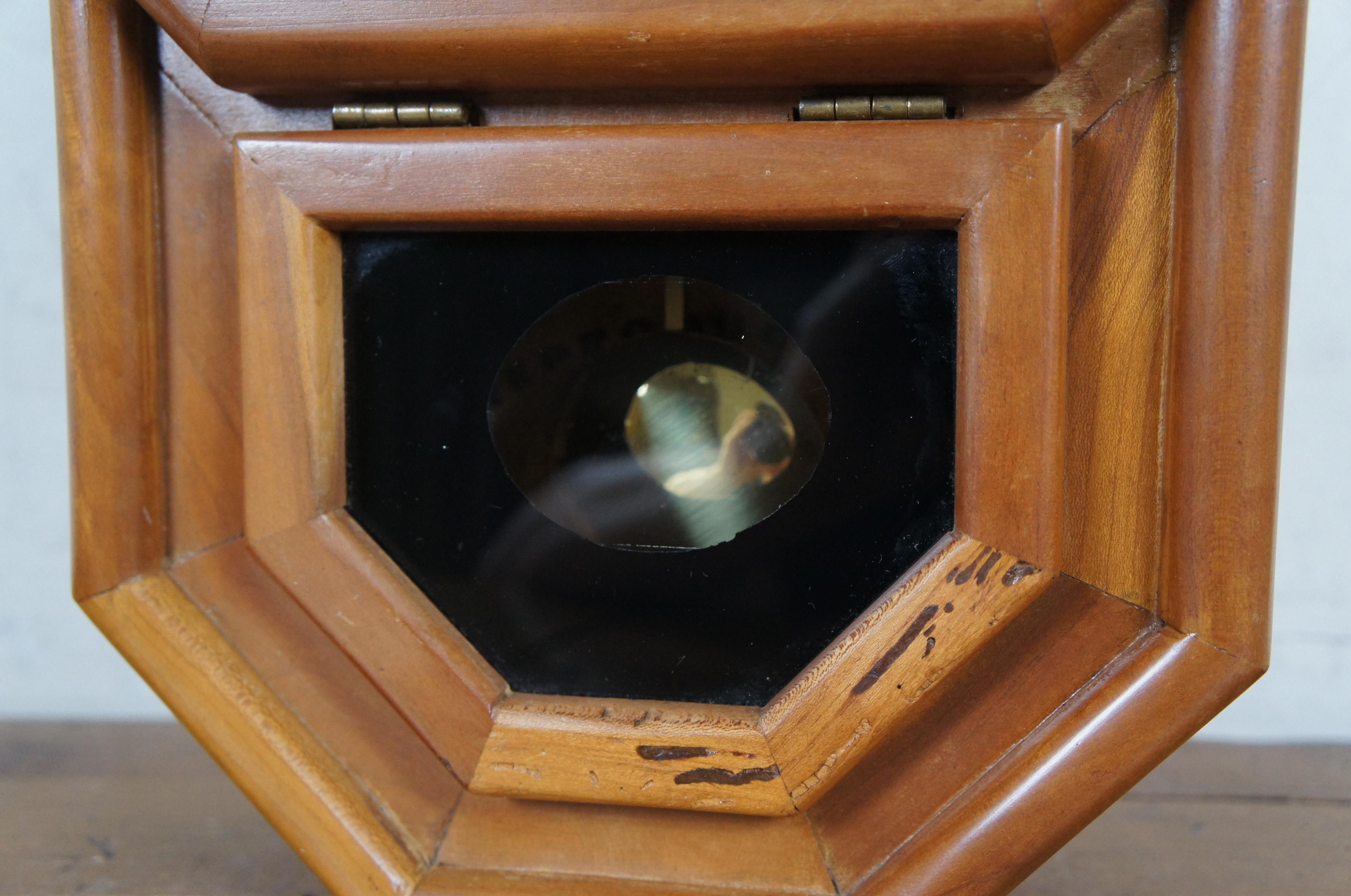 Reloj de pared regulador de 8 días Mason & Sullivan West German School House 21 en venta 3