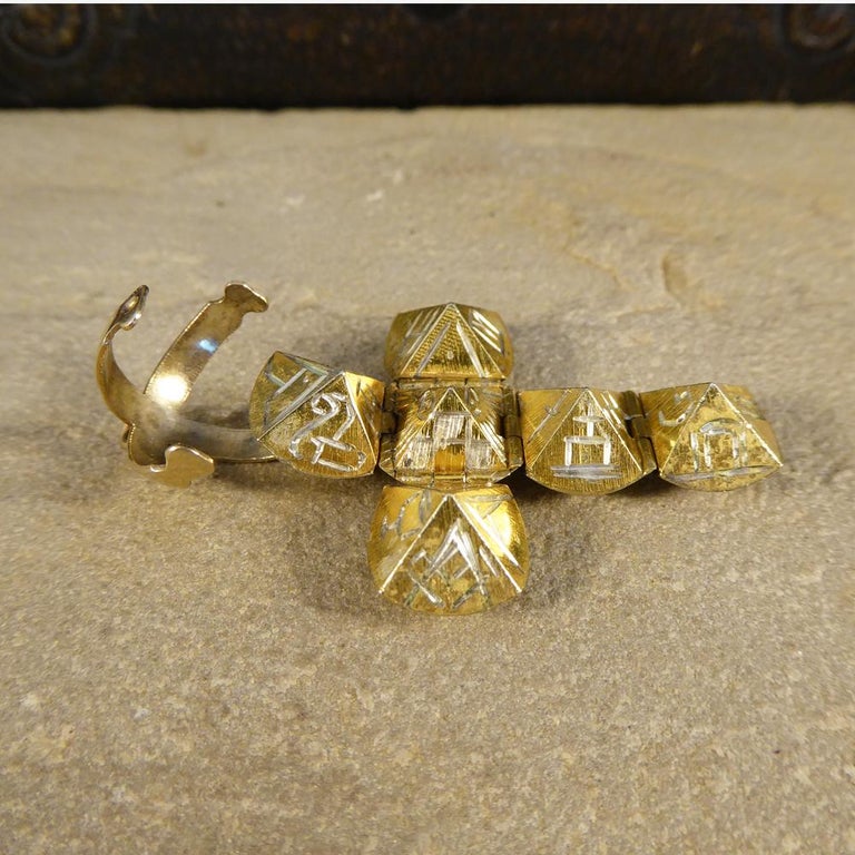 Masonic Orb Pendant in Silver and Gold at 1stDibs masonic orb pendant