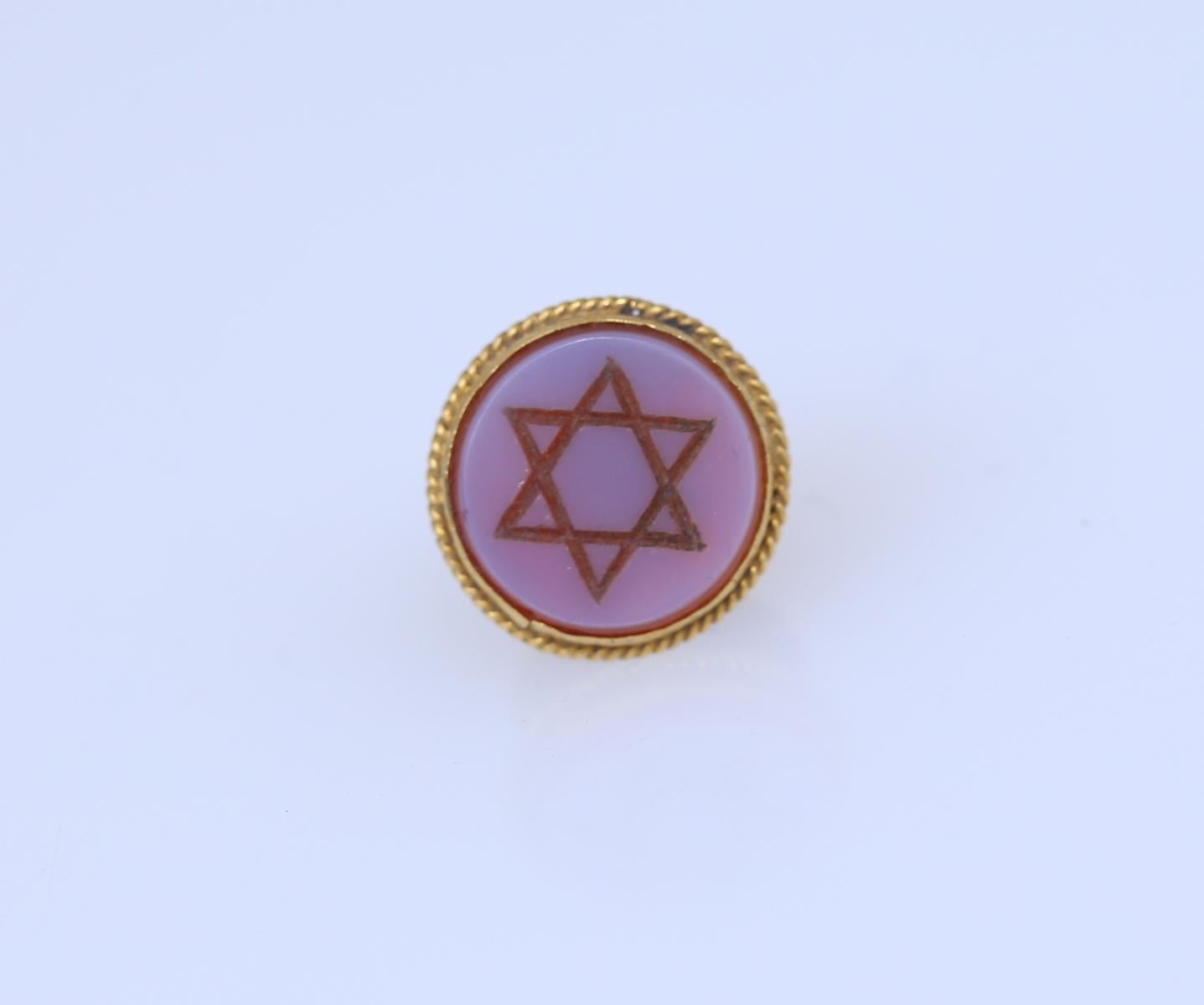 Masonic Set Buttons Signet Pins Cuff-Links, 1900 4