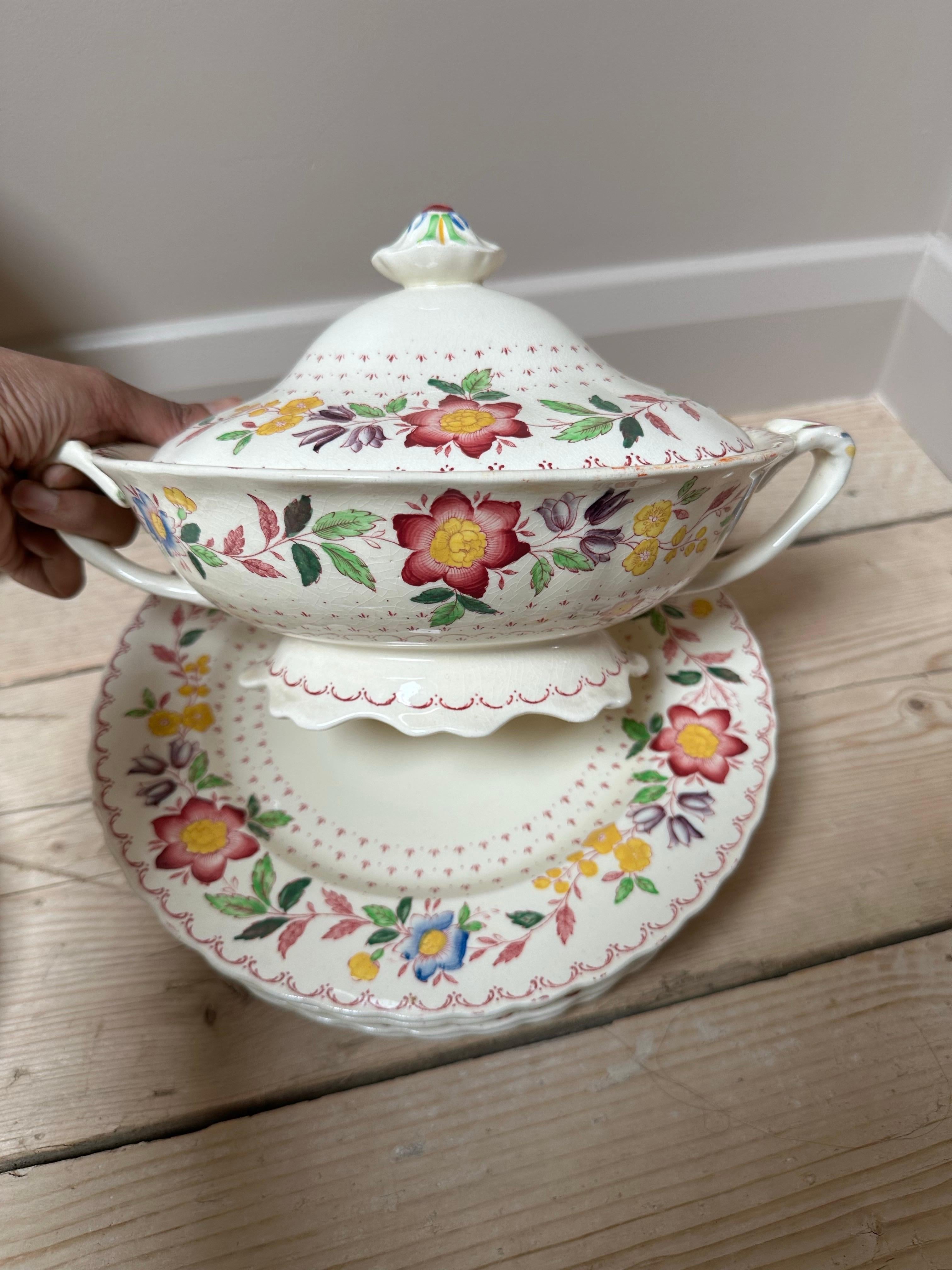 Mason's Ironstone China, service de table ancien, vers 1890 en vente 2