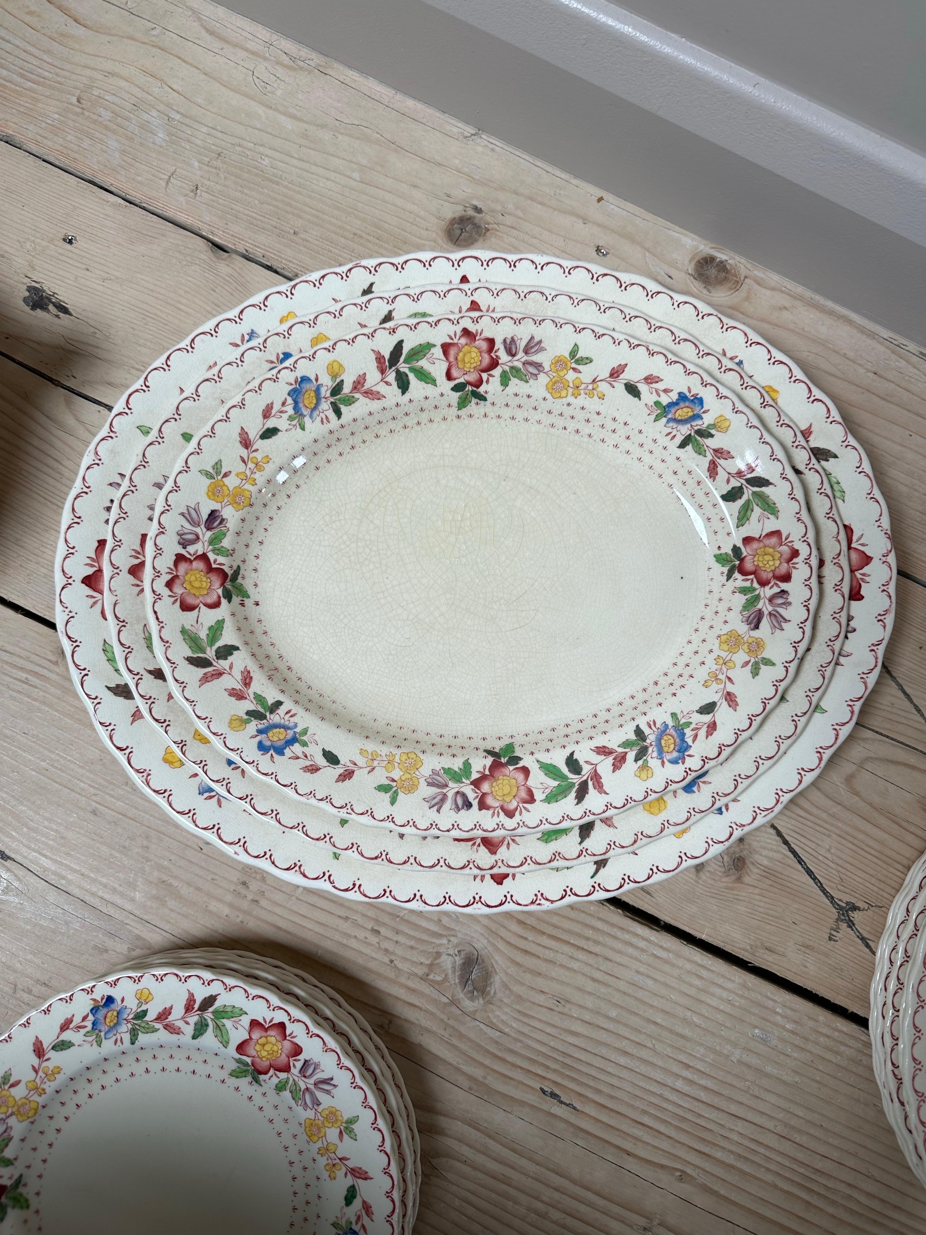 Mason's Ironstone China, service de table ancien, vers 1890 en vente 9