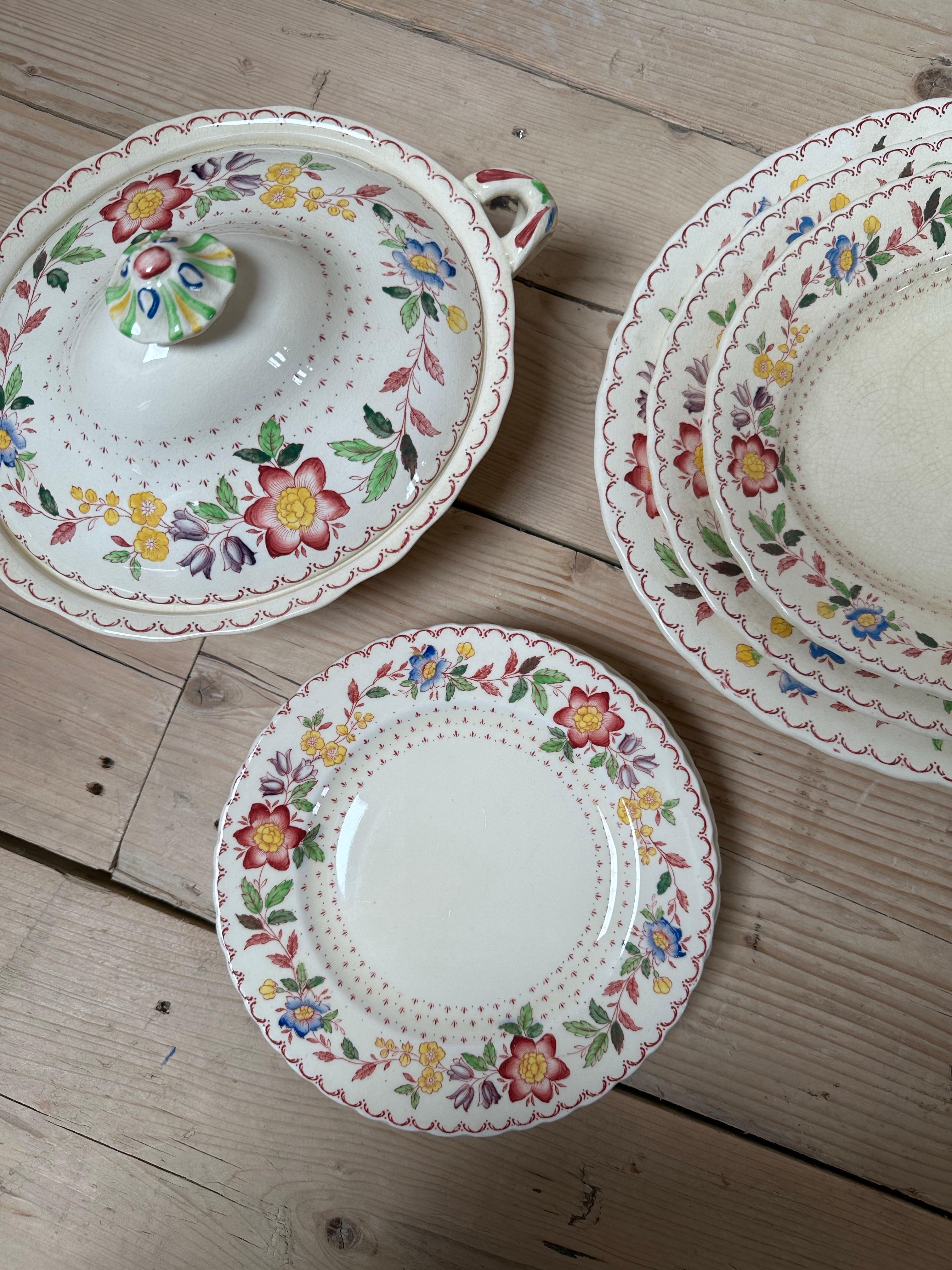 Mason's Ironstone China, service de table ancien, vers 1890 en vente 10