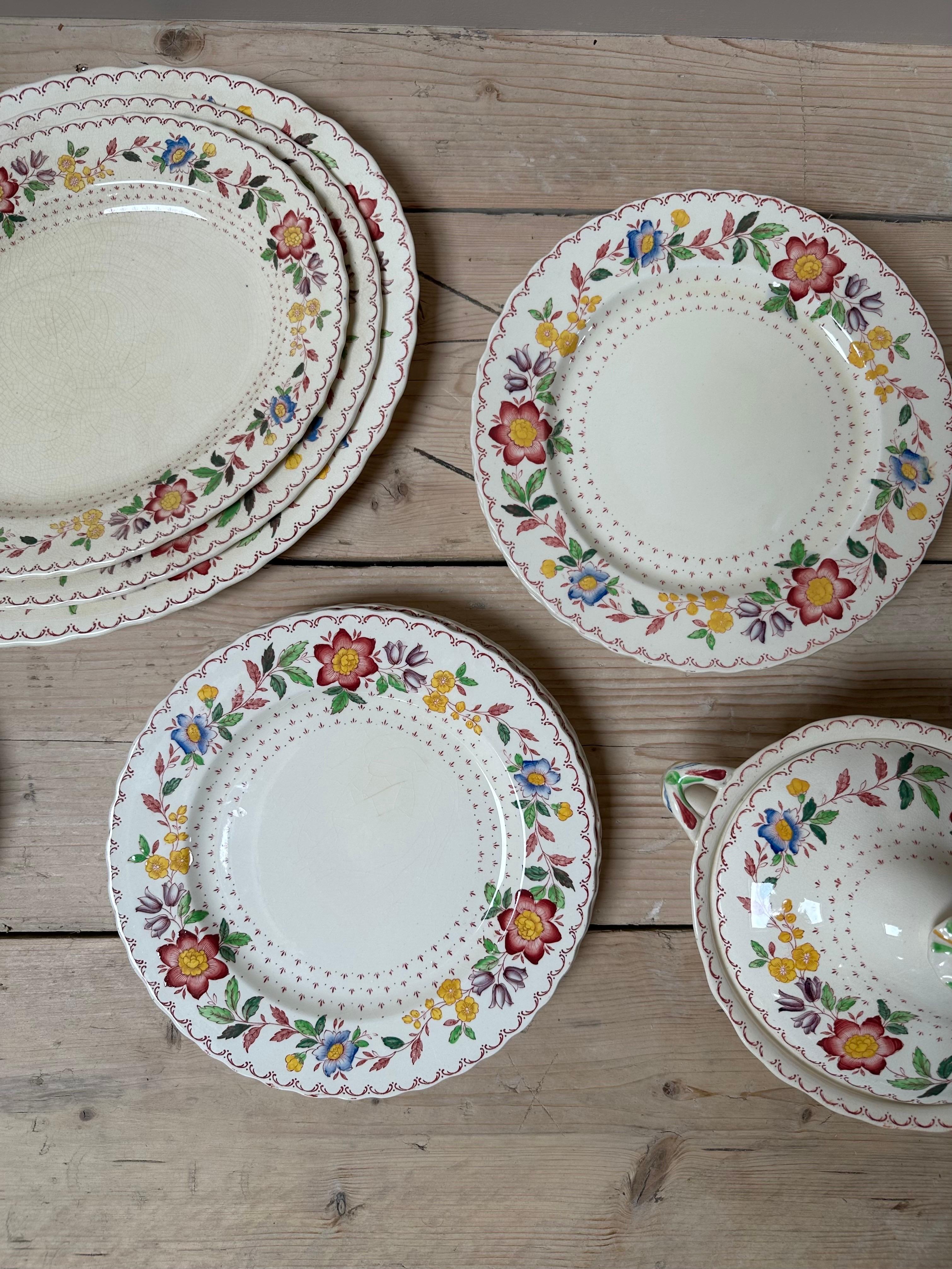 Mason's Ironstone China, service de table ancien, vers 1890 en vente 11
