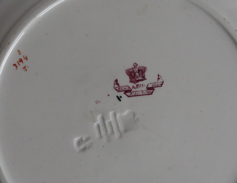 Mason's Ashworth's Ironstone Dinner Plate in Old Japan Vase Pattern, circa 1870 For Sale 10