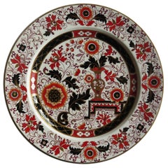 Masons Ashworths Ironstone Dinner Plate in Old Japan Vase Pattern, circa 1870