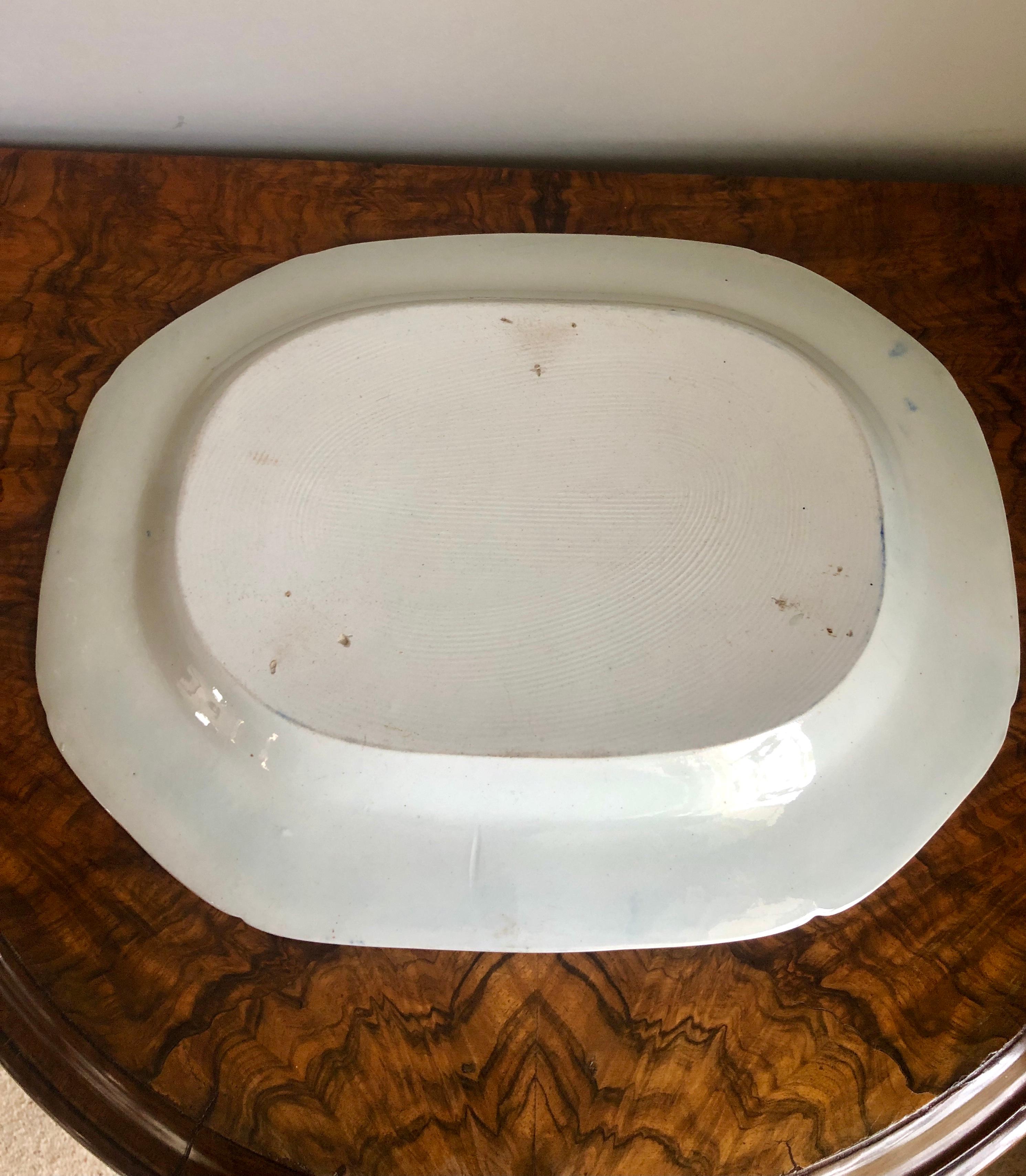 19th Century Mason’s Ironstone Antique Meat Plate/Platter