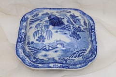 Mason's Ironstone blue and white vegetable tureen