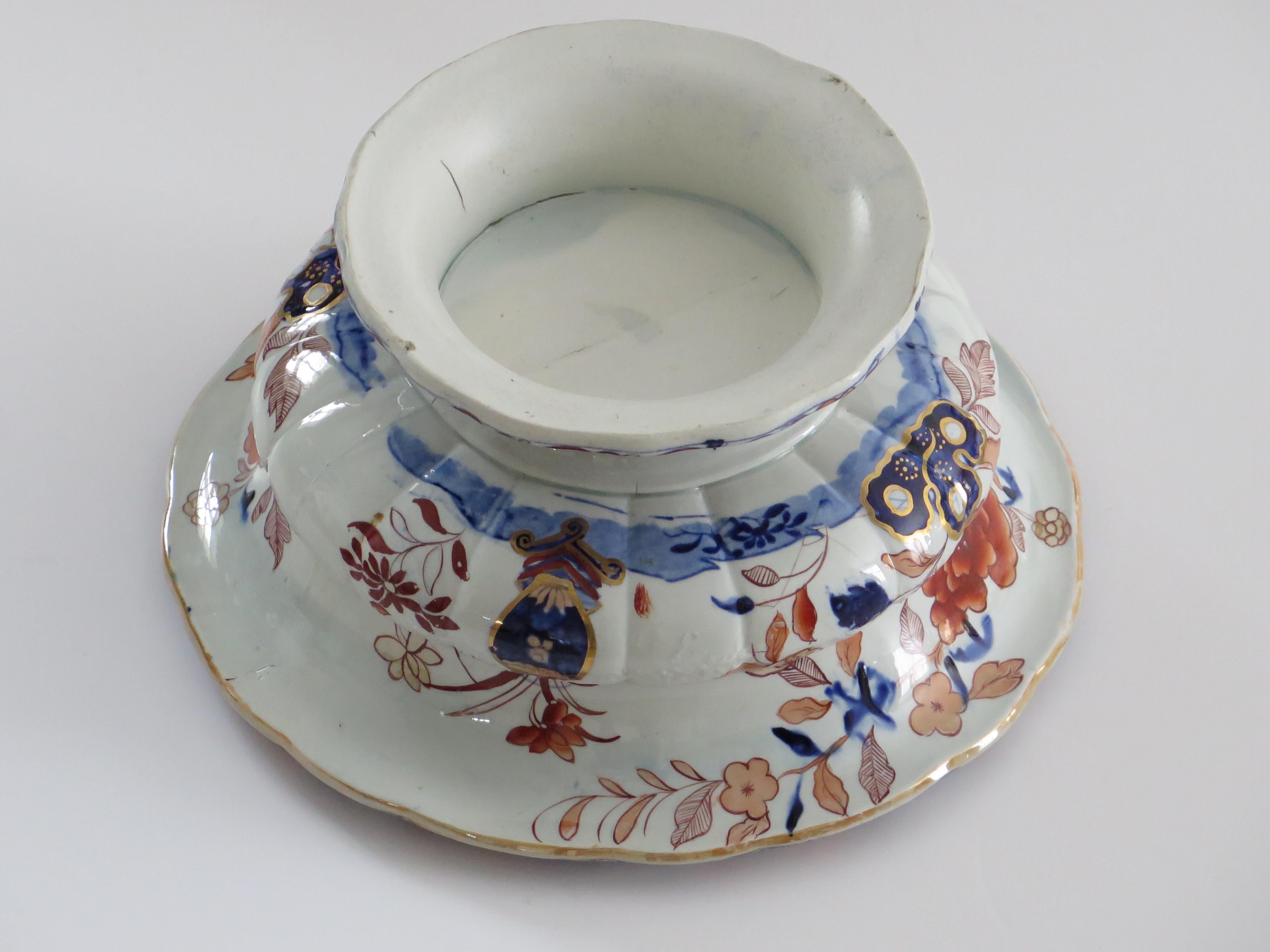 Mason's Ironstone Bowl Very Large in Peking Vase Pattern, Georgian circa 1818 9