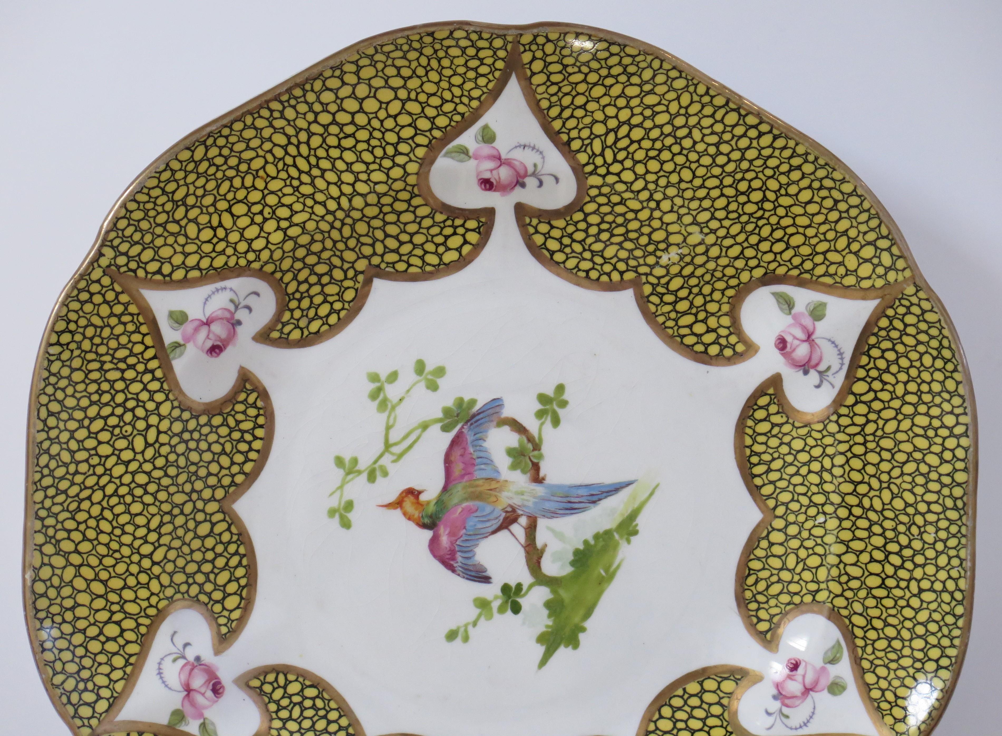 This is a very beautiful Ironstone Cabinet Plate, all hand painted and made by Mason's during the period when the factory was owned by the Ashworth Brothers, Hanley, Staffordshire, England, during the very early 20th Century Edwardian period, circa