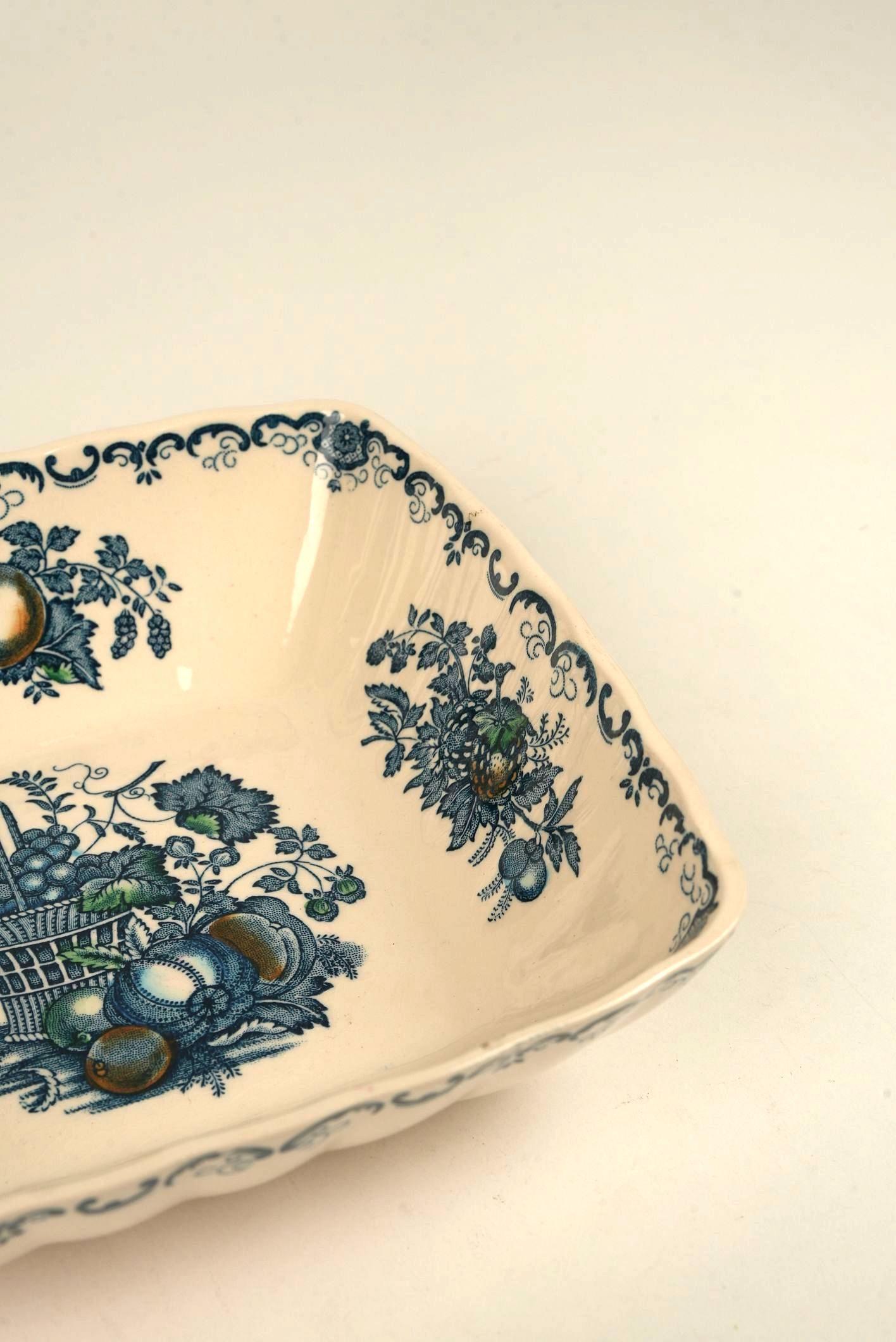 Britannico Modello di cesto di frutta Mason's Ironstone in vendita