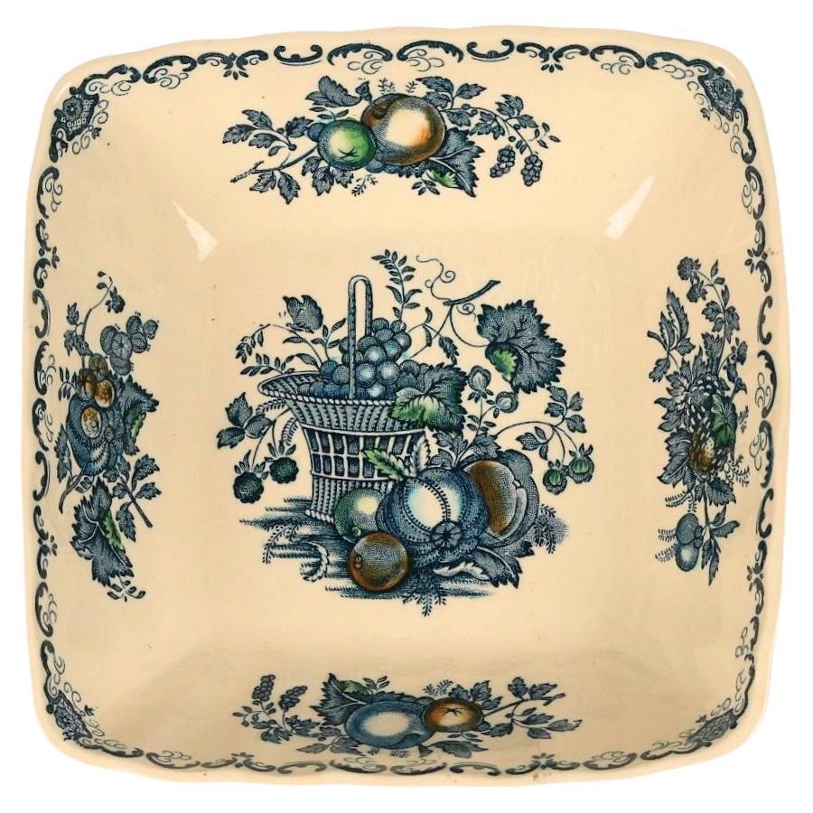 Mason's Ironstone Obstkorb-Muster